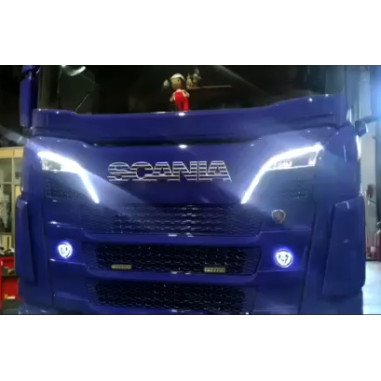 Bílé osvětlení oblouků SCANIA NEXT GEN