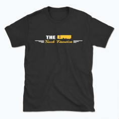 ZWART T-SHIRT "THE TRUCK FAMILIA"