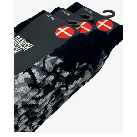 DANISH PLUSH SOCKS, GRAY