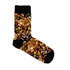 DANISH PLUSH SOCKS, YELLOW