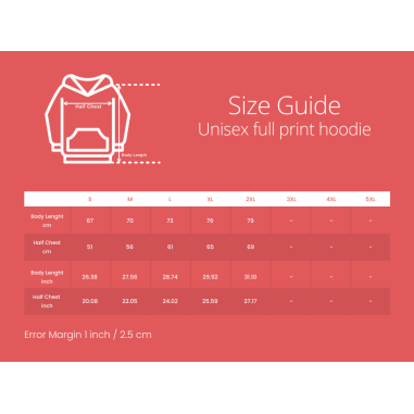 VOLLEDIGE HOODIE, ROOD DEENS PLUCHE