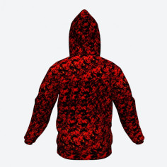HOODIE COMPLET, PELUCHE DANOIS ROUGE 2