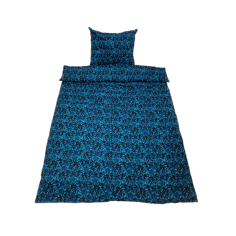 LITERIE 140x200 MOTIF PELUCHE DANOISE BLEU