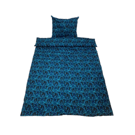 LITERIE 140x200 MOTIF PELUCHE DANOISE BLEU