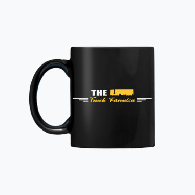 MUG NOIR "THE TRUCK FAMILIA"