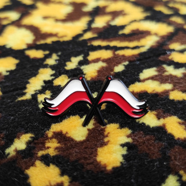 SPILLA POLONIA - SPILLA BANDIERA POLONIA