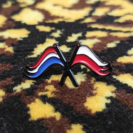 PIN POLEN - NEDERLAND VLAG PIN