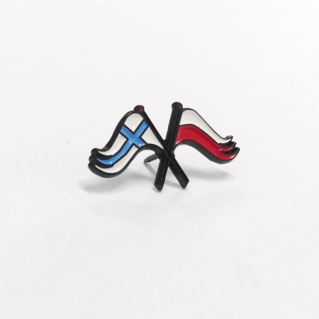 PIN DRAPEAU FINLANDE - POLOGNE PIN
