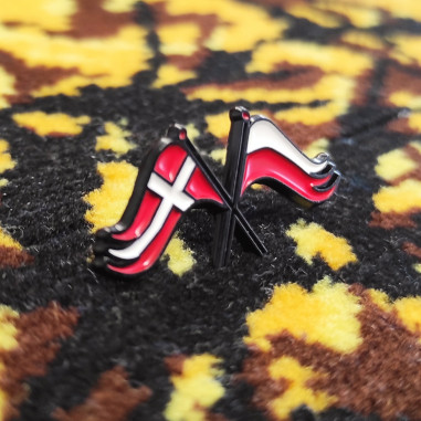 PIN DINAMARCA - PIN BANDERA DE POLONIA