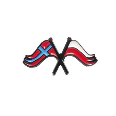 PIN BANDERA NORUEGA - POLONIA PIN