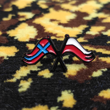 PIN NORVEŠKA - POLJSKA ZASTAVA PIN