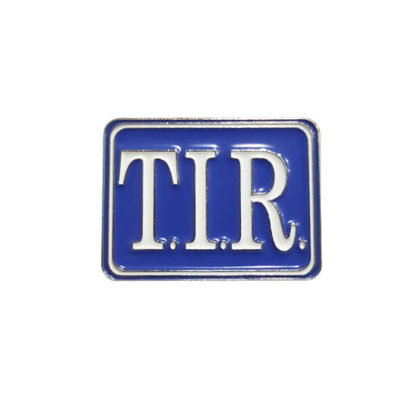 PIN BADGE PLAQUE TIR BLEU