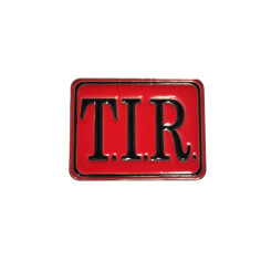 PIROS ÉS FEKETE TŰZTŰZÉS TIR TÁNYÉR