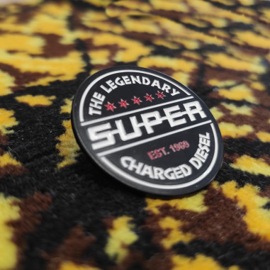 PIN "THE LEGENDARY SUPER CHARGED DIESEL"