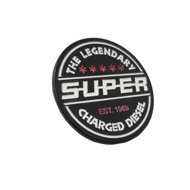 "THE LEGENDARY SUPER CHARGED DIESEL" - pin