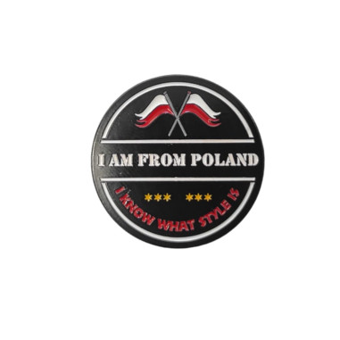 "I'M FROM POLAND" - pin