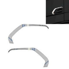 For DAF NGD XF XG XG+ STAINLESS DOOR HANDLE DECOR 2