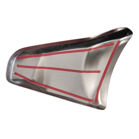 Para DAF NGD XF XG XG+ CUBIERTA DE CÁMARA DE PLATAFORMA INOXIDABLE