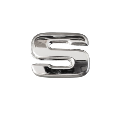 LETTER "S" SCANIA NEXT GEN EMBLEEM CHROME OVERLAY