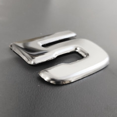 BOKSTAV 5 FÖR SCANIA NEXT GEN CHROME EMBLEM OVERLAY 2