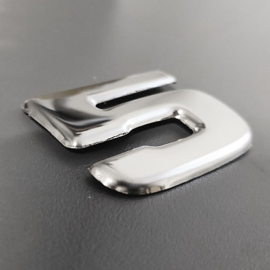 BRIEF 5 VOOR SCANIA NEXT GEN CHROME EMBLEEM...