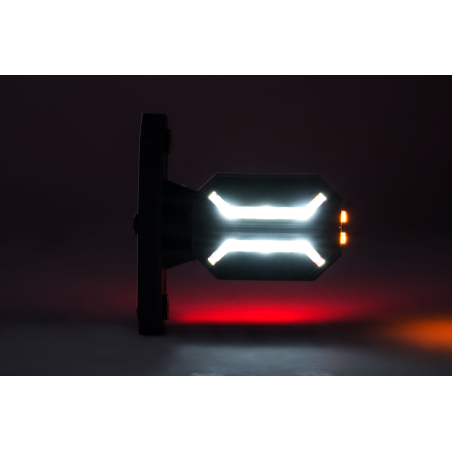 LIQUIDACIÓN LÁMPARA DRAGON LD 3065 BLANCO ROJO NARANJA