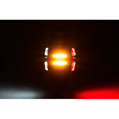 LAMPE D'ESSOR DRAGON LD 3065 BLANC ROUGE ORANGE