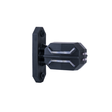 LAMPA OBRYSOWA DRAGON LD 3065 BIAŁO CZERWONO...