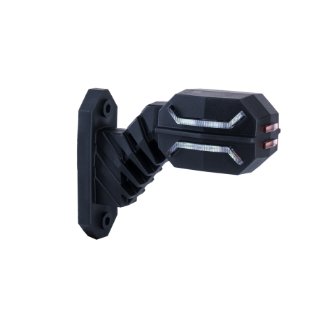 RECHTER CONTACTLAMP DRAAK LD 3064 WIT ROOD ORANJE