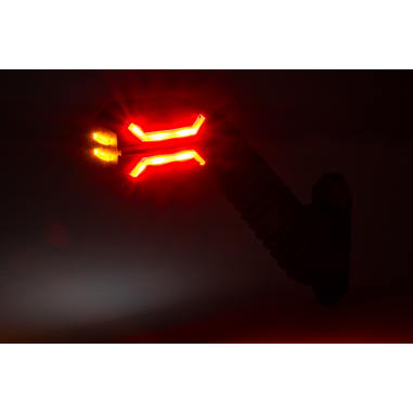 LEWA LAMPA OBRYSOWA DRAGON LD 2994 BIAŁO...