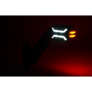 LEWA LAMPA OBRYSOWA DRAGON LD 2994 BIAŁO...