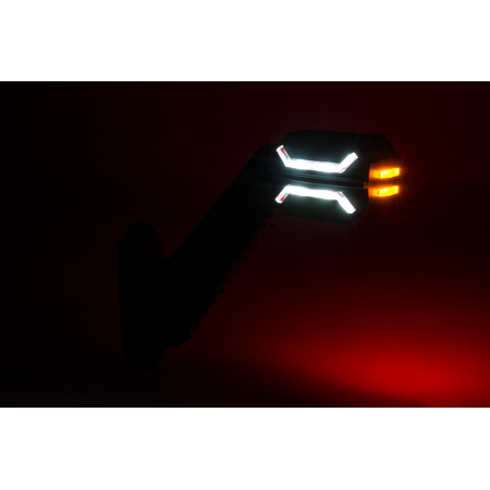 FARO DE LIQUIDACIÓN IZQUIERDO DRAGON LD 2994 BLANCO ROJO NARANJA