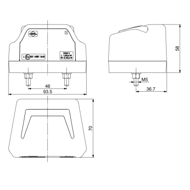 REGISTRATION LIGHT + MARKER LIGHT LTD 2834