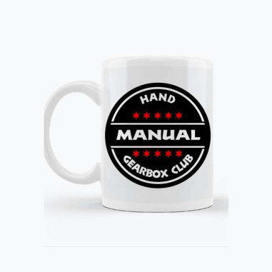 MUG "HAND MANUAL GEARBOX CLUB"