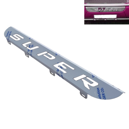 SCANIA R 10-18 CHROME BUMPER DECOR - GRILL - large bumper