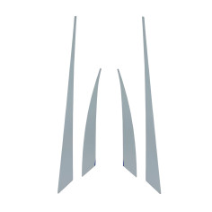 CADRE DE PHARE CHROME VOLVO FH5 2