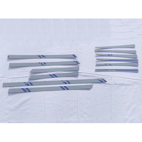 MAN TGX 21+ BANDES DÉCORATIVES CÔTÉ CABINE CHROMÉES