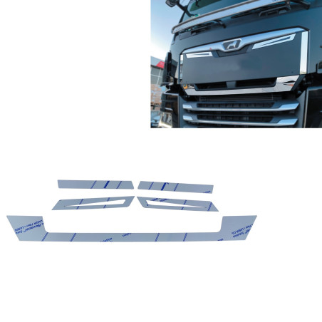 MAN TGX 21+ CHROMOVE LISTY NA GRILL