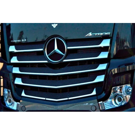 CALANDRE INOX CHROME MERCEDES ACTROS MP4 MP5