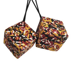 CUBOS DE PELUCHE ESTILO DANE AMARILLO DP03