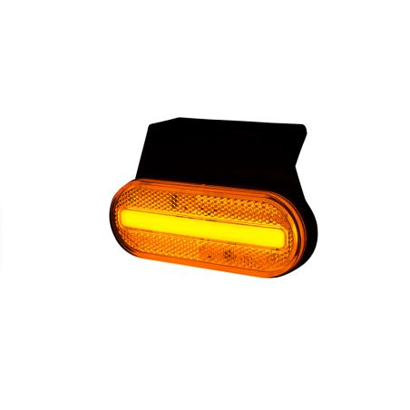 ORANGE LED MARKER LAMP WITH HANGER AND REFLECTOR LD 2774