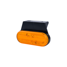 ORANGE LED CLEARANCE LAMPA MED HÄNGARE OCH REFLEKTOR