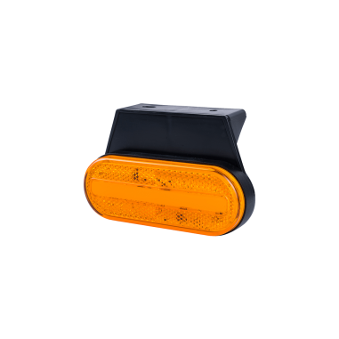ORANGE LED MARKER LAMP WITH HANGER AND REFLECTOR LD 2774