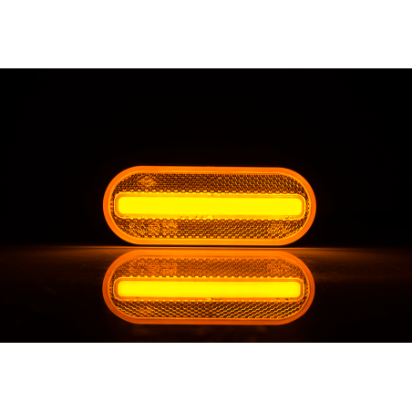ORANGE LED MARKER LAMP WITH REFLECTOR LD 2771