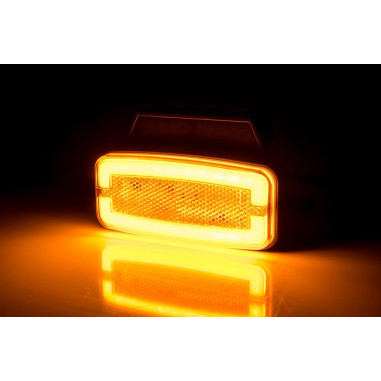 ORANGE LED CLEARANCE LAMPA MED HÄNGARE OCH...