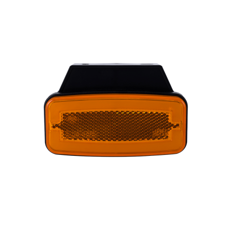 POMARAŃCZOWA LAMPA OBRYSOWA LED Z WIESZAKIEM I OBLASKIEM LD 2765