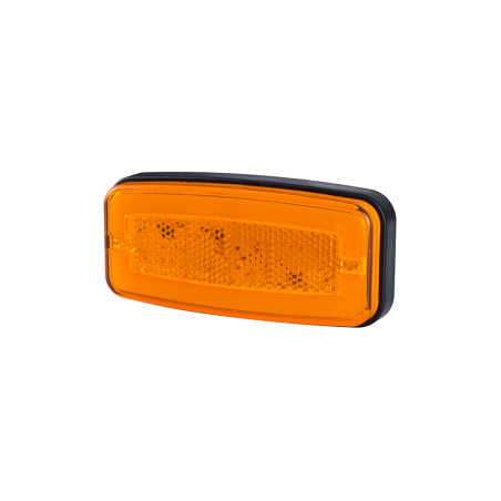 LUCE D'INGOMBRO A LED ARANCIO CON VETRO LD 2762