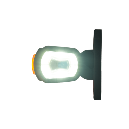 FEU D'ENJOLIVEUR DROIT LDCC 2777 BLANC ROUGE ORANGE