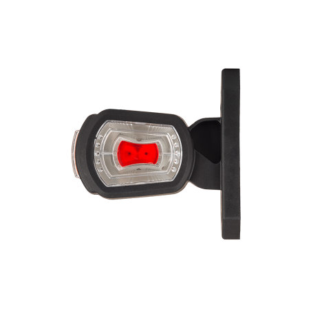 LEWA LAMPA OBRYSOWA LDCC 2776 BIAŁO CZERWONO POMARAŃCZOWA