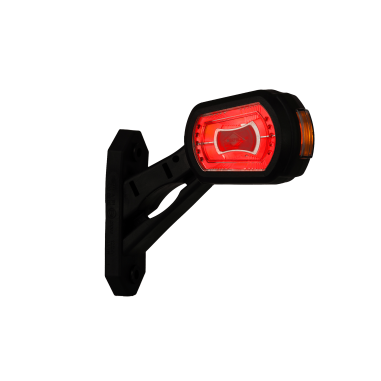 RECHTER CONTACTLAMP LDCC 2697 WIT ROOD ORANJE